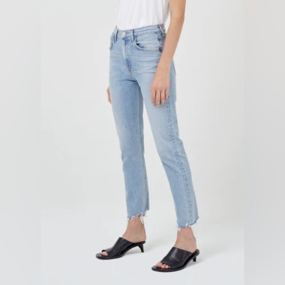 NWOT - AGOLDE Merrel Mid Rise Jean in Astray - Picture 4 of 9